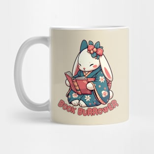 Reading rabbit Mug